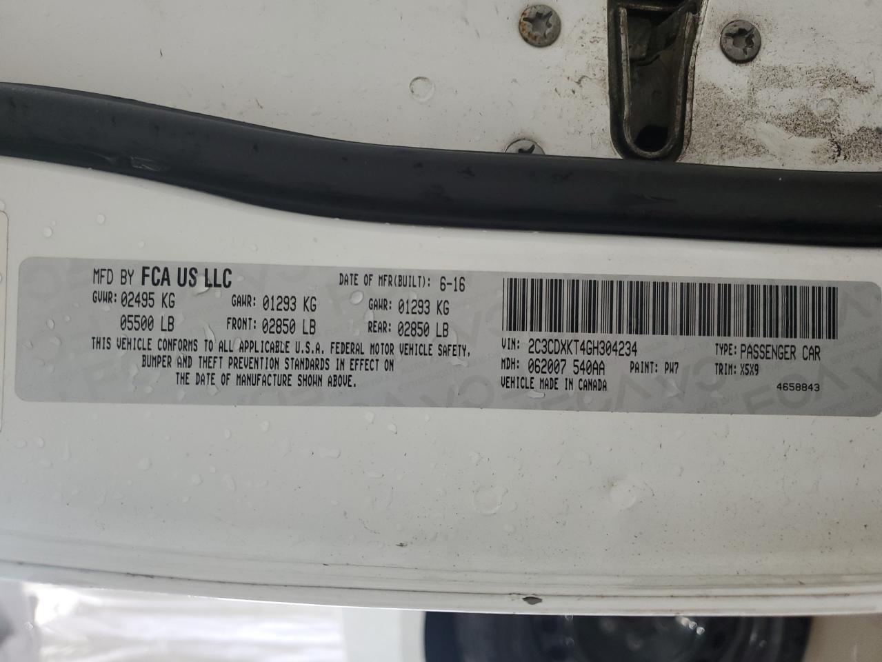 DODGE CHARGER POLICE