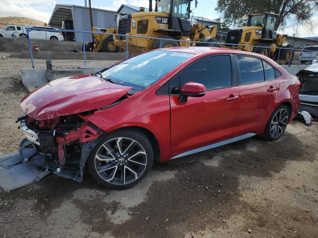 Lot #3279692923 2021 TOYOTA COROLLA SE