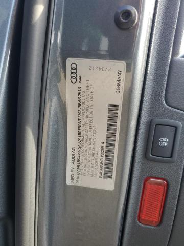 2017 AUDI A4 PREMIUM WAUANAF43HN025914