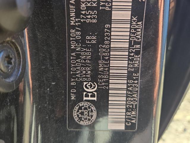 2011 TOYOTA COROLLA BA - 2T1BU4EE4BC682379