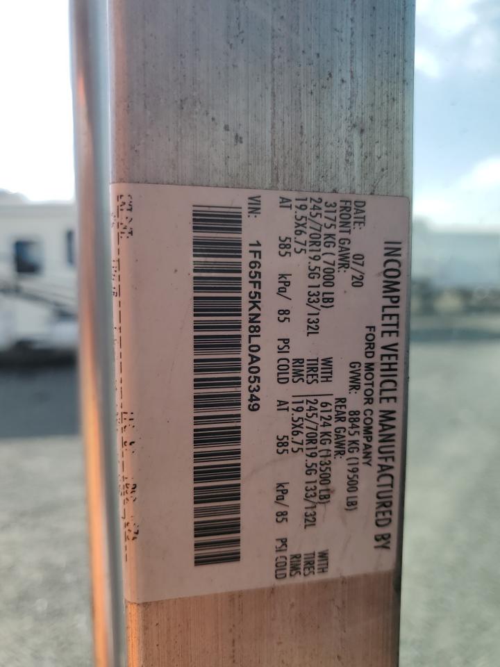 Lot #3317732102 2020 FORD UNKNOWN