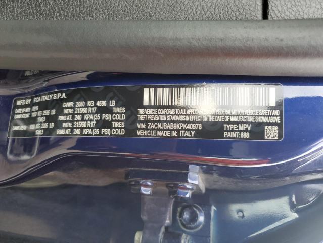 2019 JEEP RENEGADE S ZACNJBAB9KPK40978