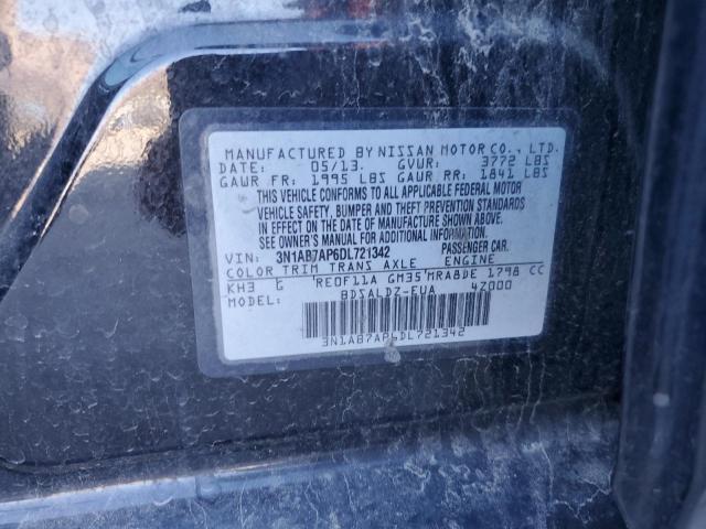 2013 NISSAN SENTRA #3302744013