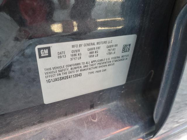 2014 CHEVROLET SONIC LS - 1G1JA5SH2E4112843