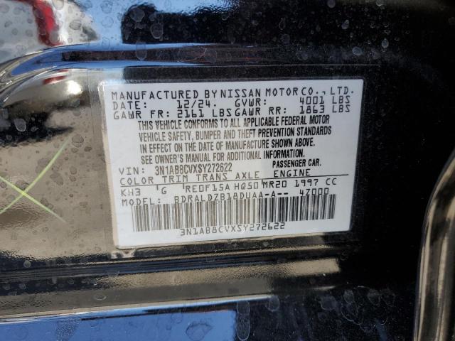 2025 NISSAN SENTRA SV 3N1AB8CVXSY272622