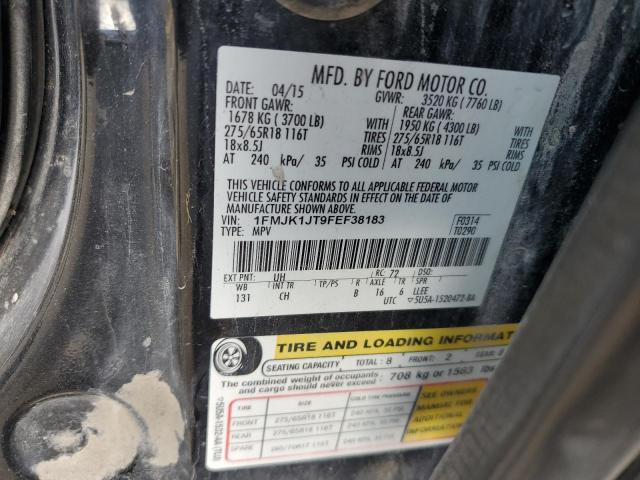 2015 FORD EXPEDITION 1FMJK1JT9FEF38183