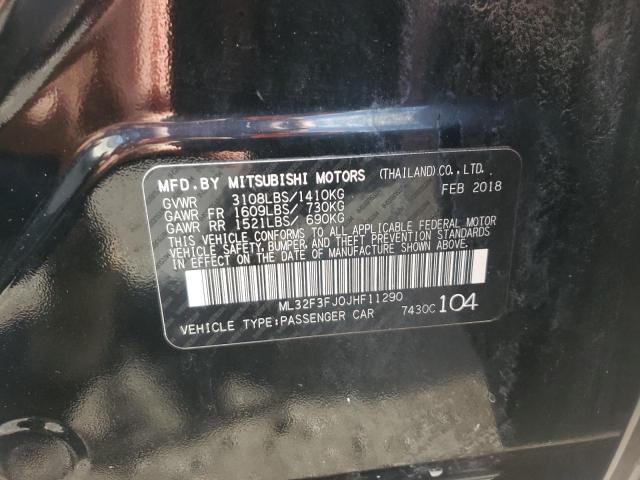 2018 MITSUBISHI MIRAGE G4 - ML32F3FJ0JHF11290