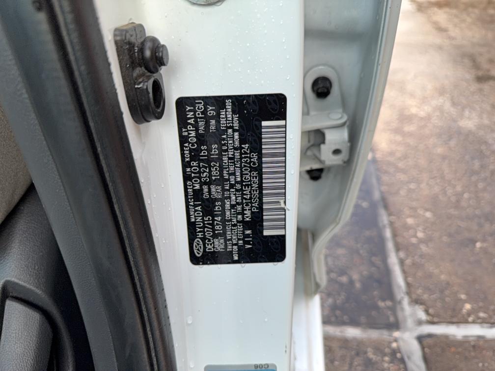 2016 HYUNDAI ACCENT SE KMHCT4AE1GU073124