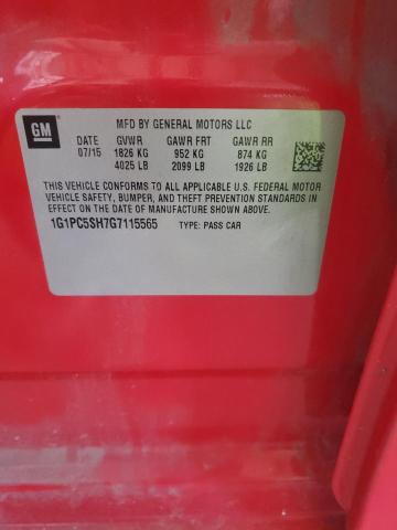 2016 CHEVROLET CRUZE LIMITED LS #3287512999