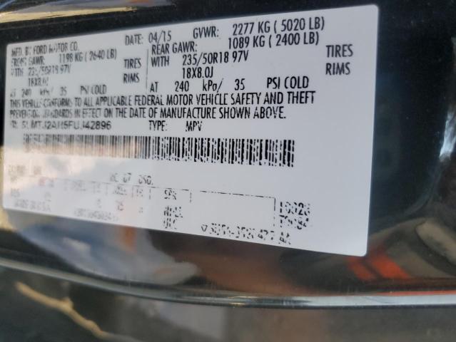 2015 LINCOLN MKC #3287628008