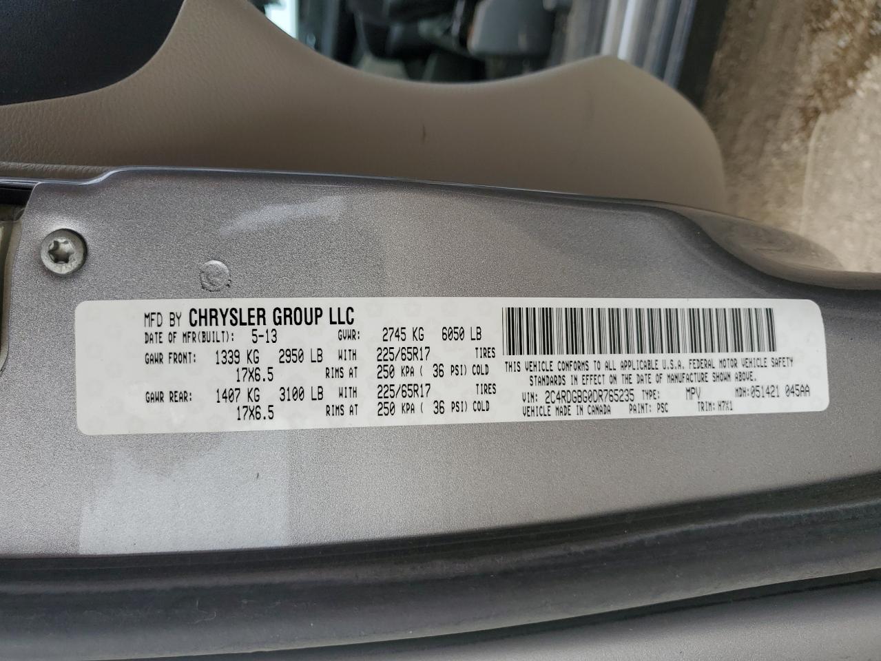 DODGE GRAND CARAVAN SE