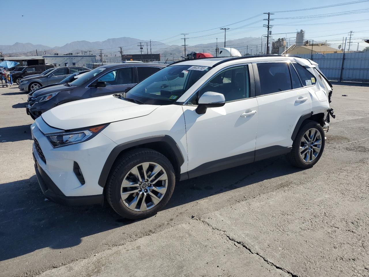 Lot #3285640310 2019 TOYOTA RAV4 XLE PREMIUM
