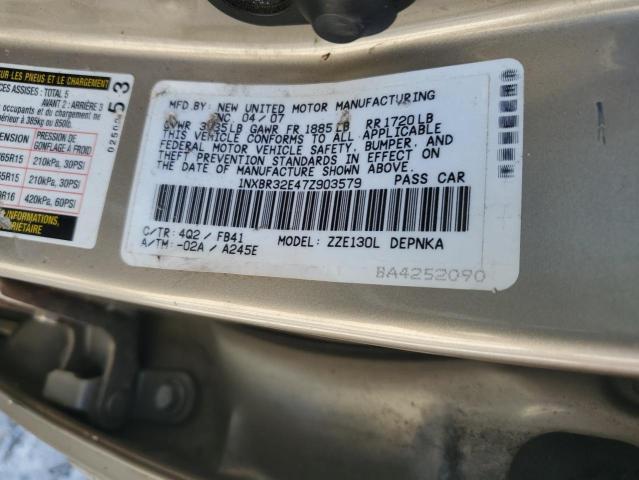 2007 TOYOTA COROLLA CE #3290262202