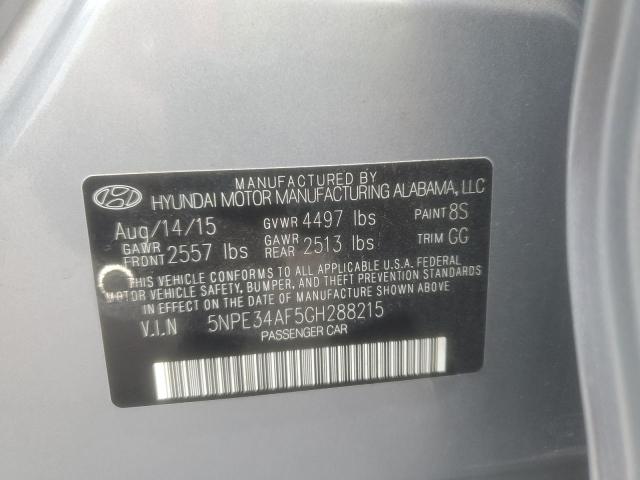 2016 HYUNDAI SONATA - 5NPE34AF5GH288215