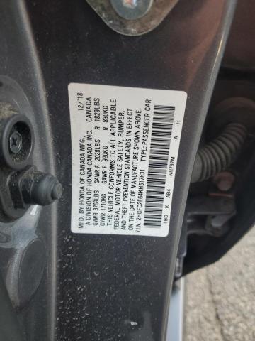 2019 HONDA CIVIC LX - 2HGFC2E64KH517831