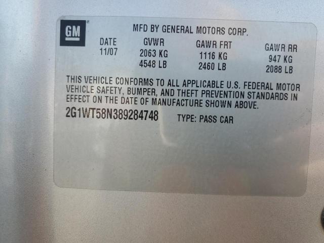 2008 CHEVROLET IMPALA LT #3303845528