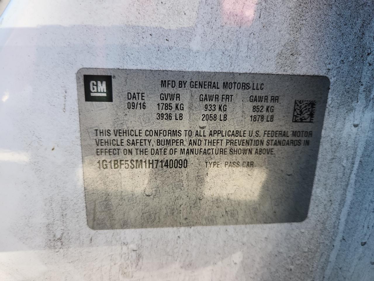 CHEVROLET CRUZE PREMIER