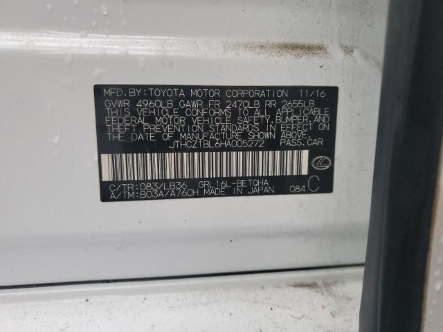 2017 LEXUS GS 350 BAS - JTHCZ1BL6HA005272