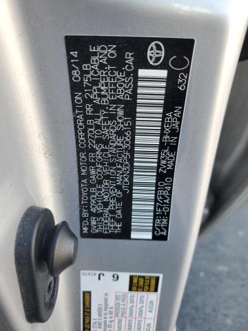 2015 TOYOTA PRIUS PLUG JTDKN3DP5F3066151
