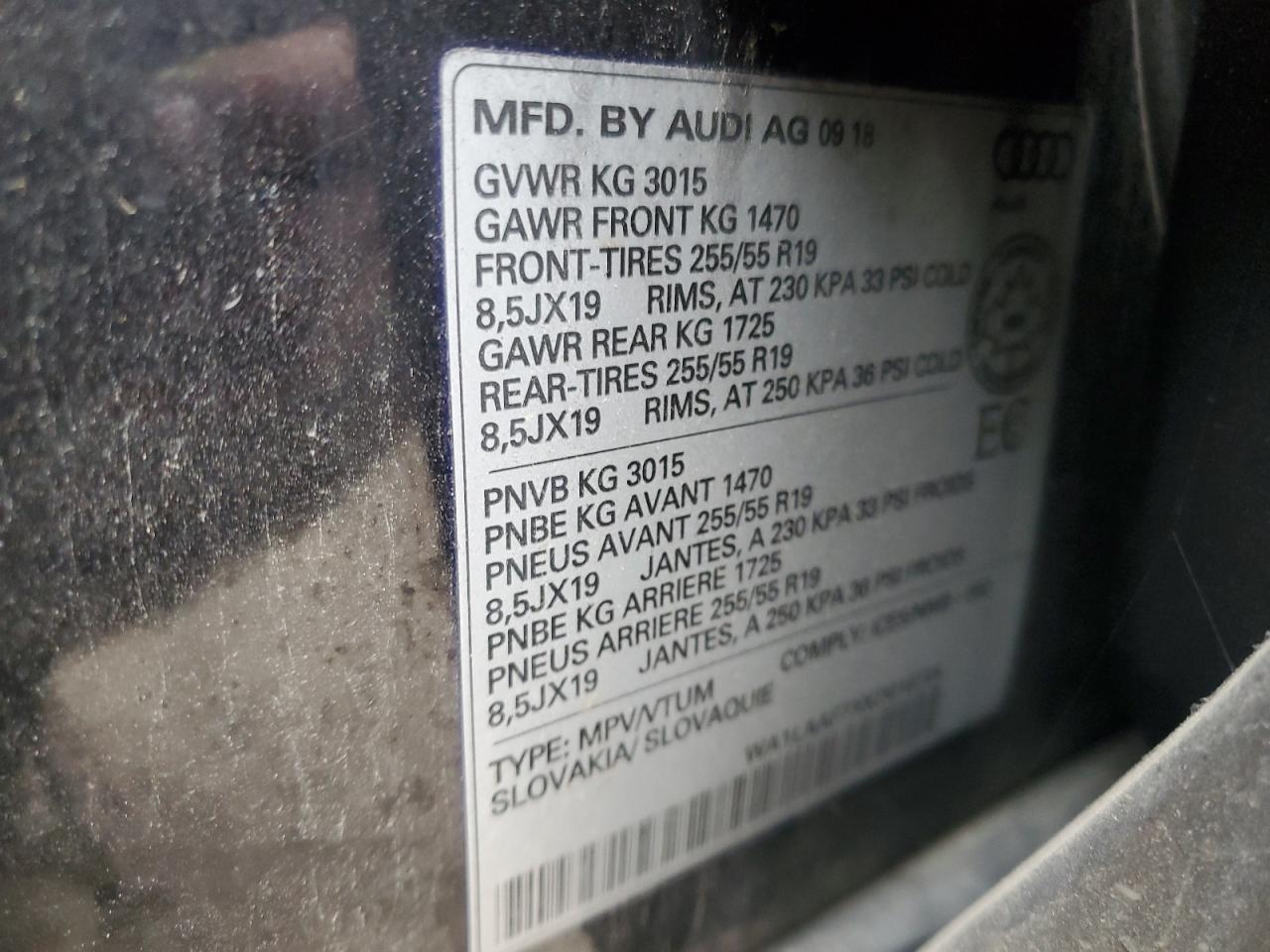 AUDI Q7 PREMIUM PLUS