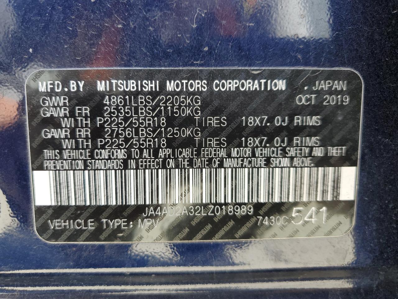 MITSUBISHI OUTLANDER ES