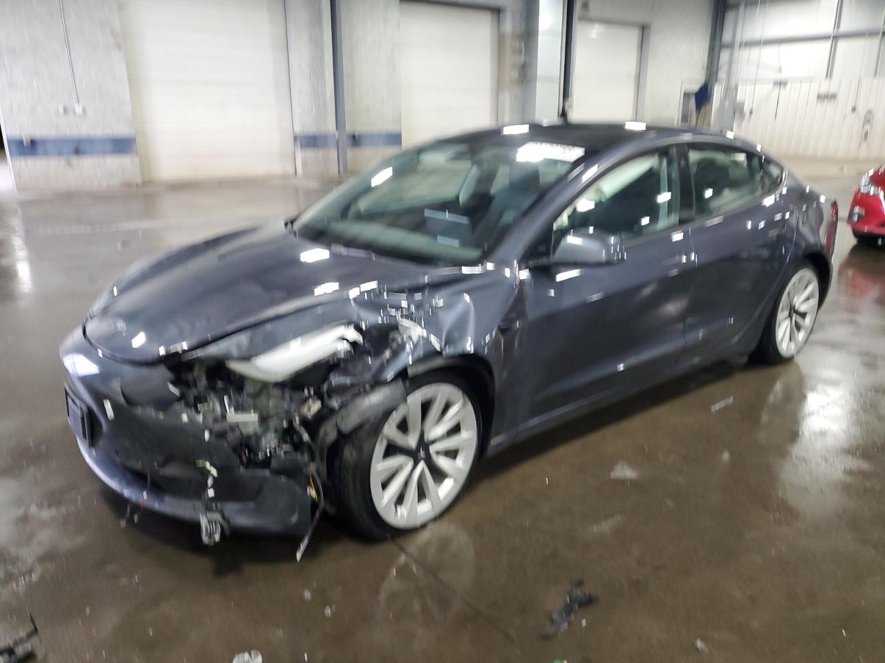 Lot #3291215956 2022 TESLA MODEL 3