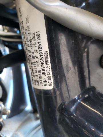 2001 KAWASAKI VN800 B JKBVNCB191B511801