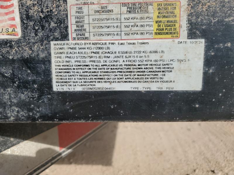 2025 EAST TEXAS UNKNOWN #3269861694