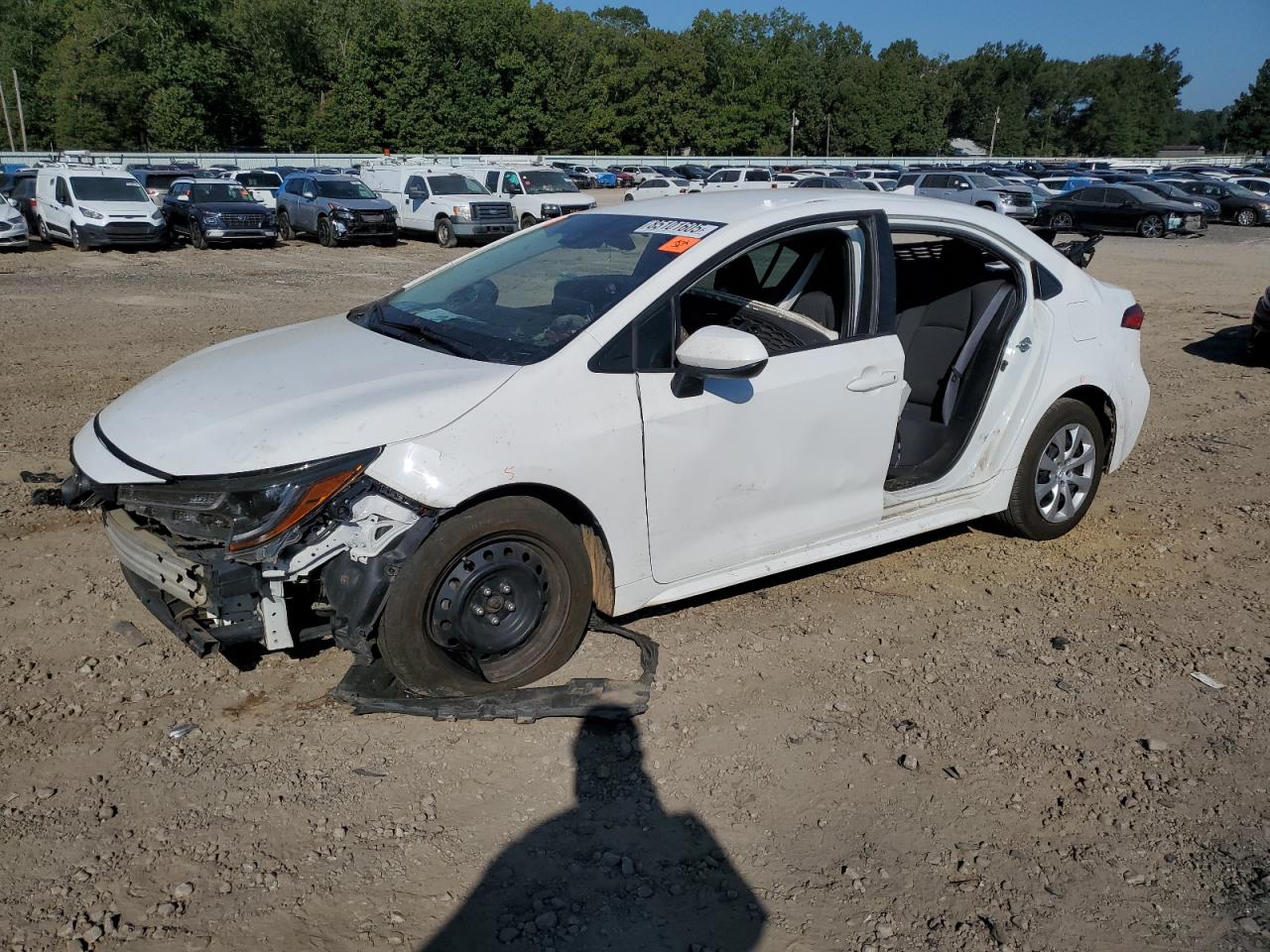 Lot #3274649778 2021 TOYOTA COROLLA LE