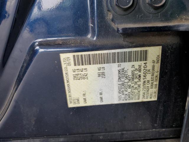 2009 NISSAN ALTIMA 2.5 #3291194980