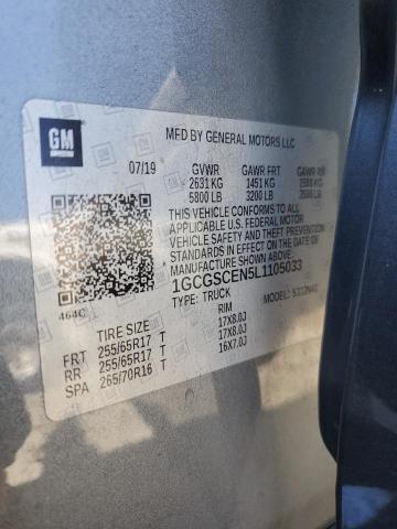 2020 CHEVROLET COLORADO LT #3310526070