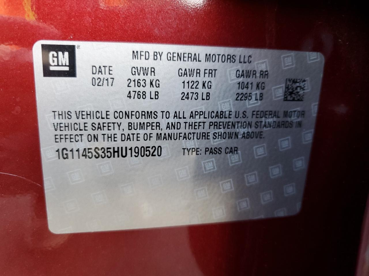 CHEVROLET IMPALA PREMIER