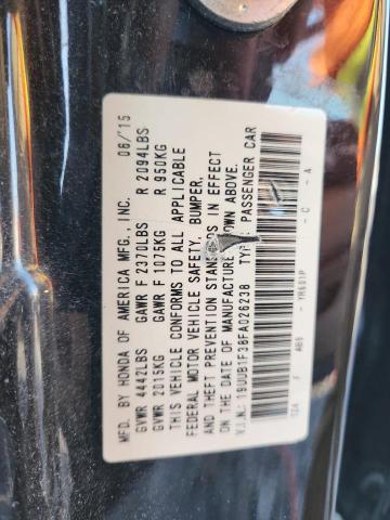 2015 ACURA TLX 19UUB1F38FA026238