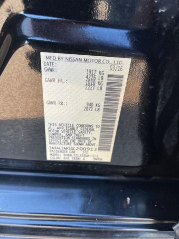 2016 NISSAN ALTIMA 2.5 - 1N4AL3AP3GC200913