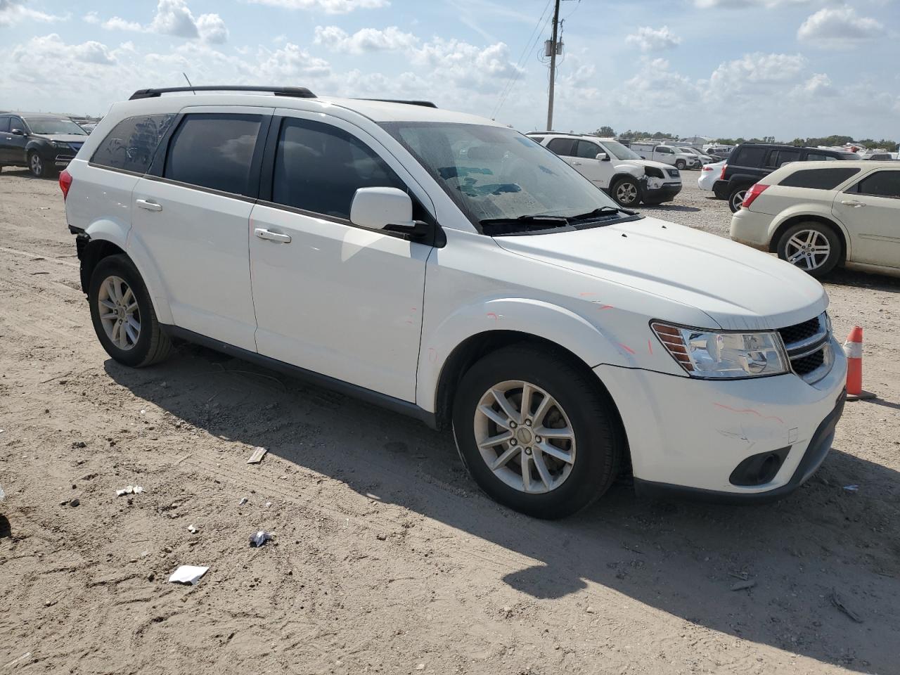 Lot #3317174126 2015 DODGE JOURNEY SX