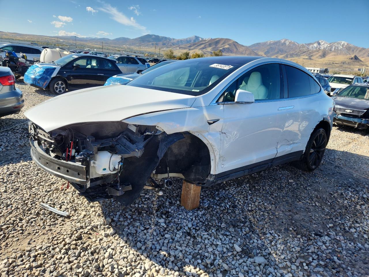 Lot #3264064573 2016 TESLA MODEL X