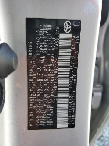 2020 TOYOTA COROLLA LE #3304698937