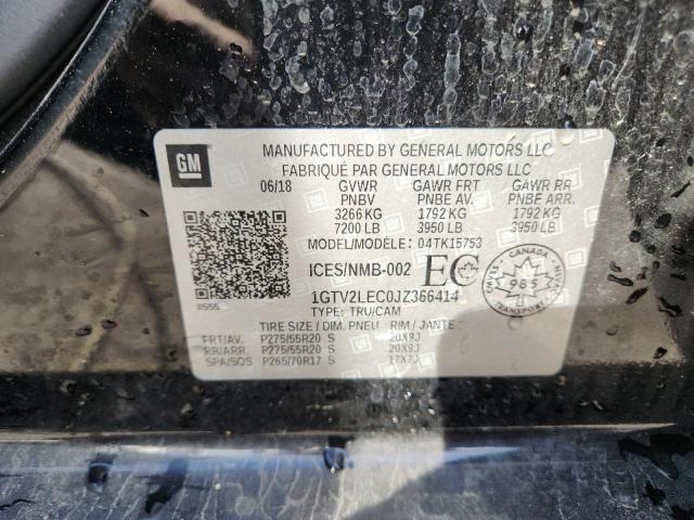 2018 GMC SIERRA K15 - 1GTV2LEC0JZ366414