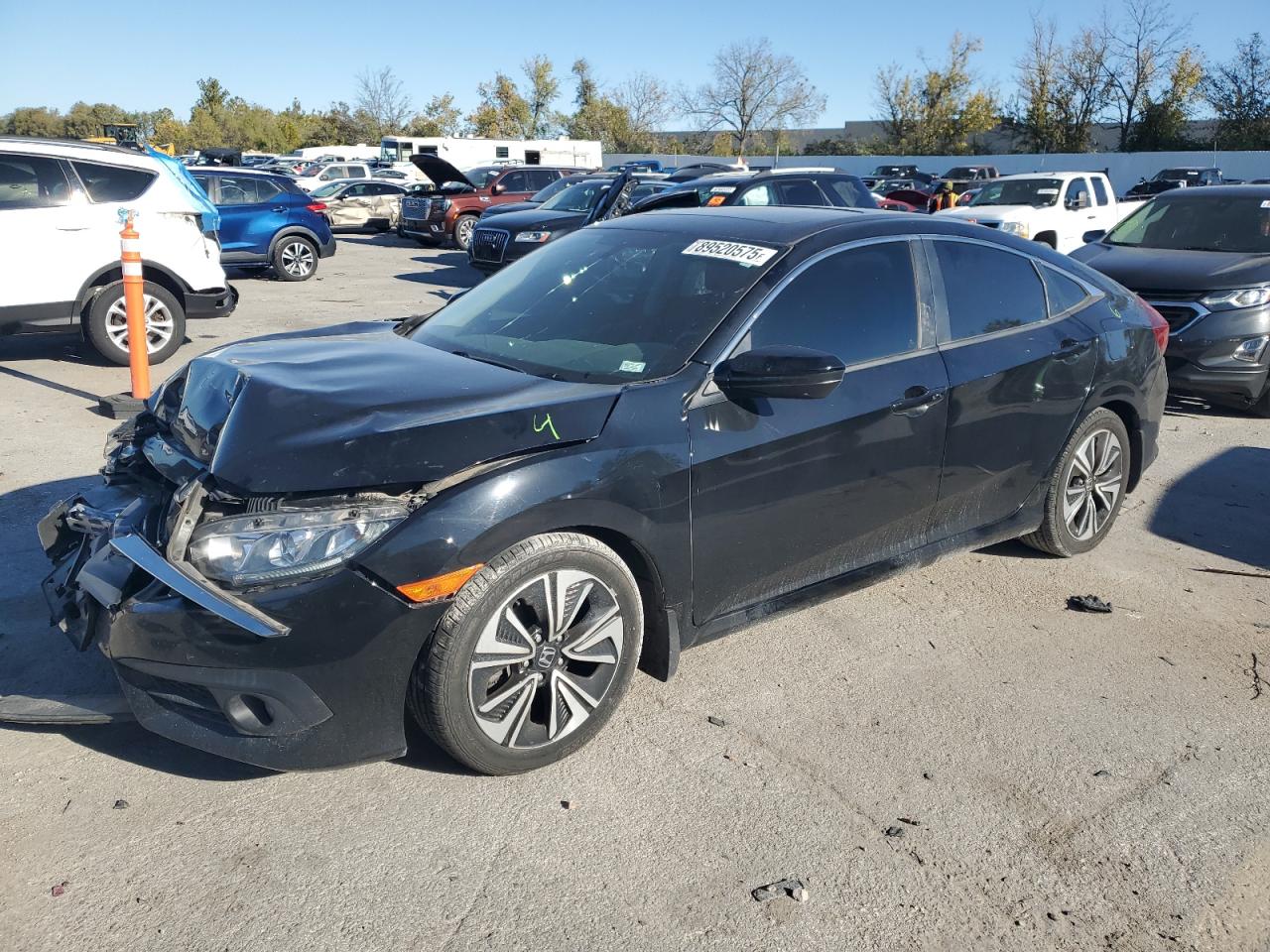 Lot #3287595026 2018 HONDA CIVIC EX