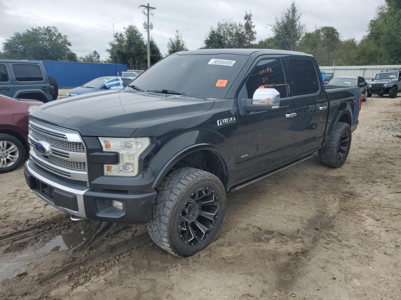 Lot #3308445336 2015 FORD F150 SUPER
