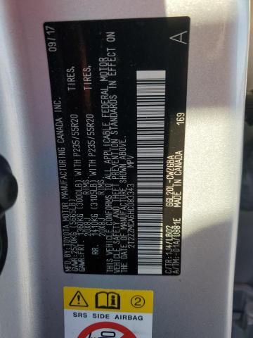 2017 LEXUS RX 350 BAS #3266928061