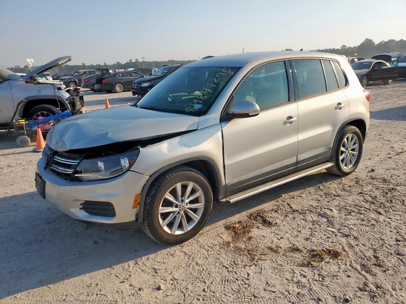 2014 VOLKSWAGEN TIGUAN S - WVGBV3AX4EW555587
