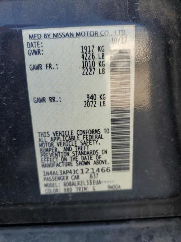 2018 NISSAN ALTIMA 2.5 #3275359335