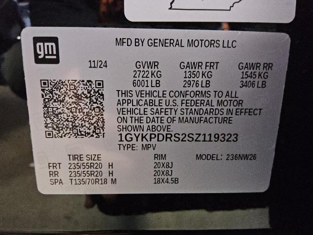 2025 CADILLAC XT6 PREMIU - 1GYKPDRS2SZ119323