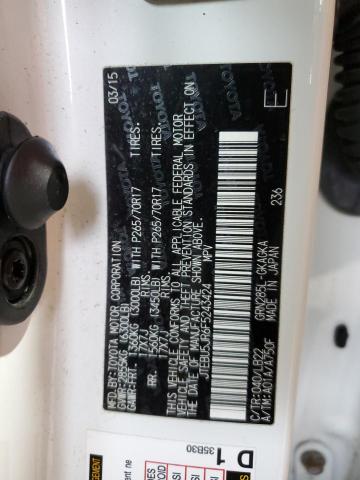 2015 TOYOTA 4RUNNER SR - JTEBU5JR6F5243424