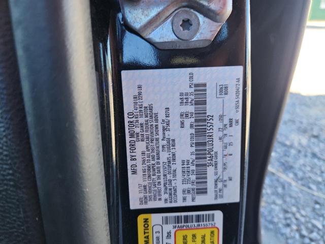 2018 FORD FUSION SE - 3FA6P0LU3JR155752