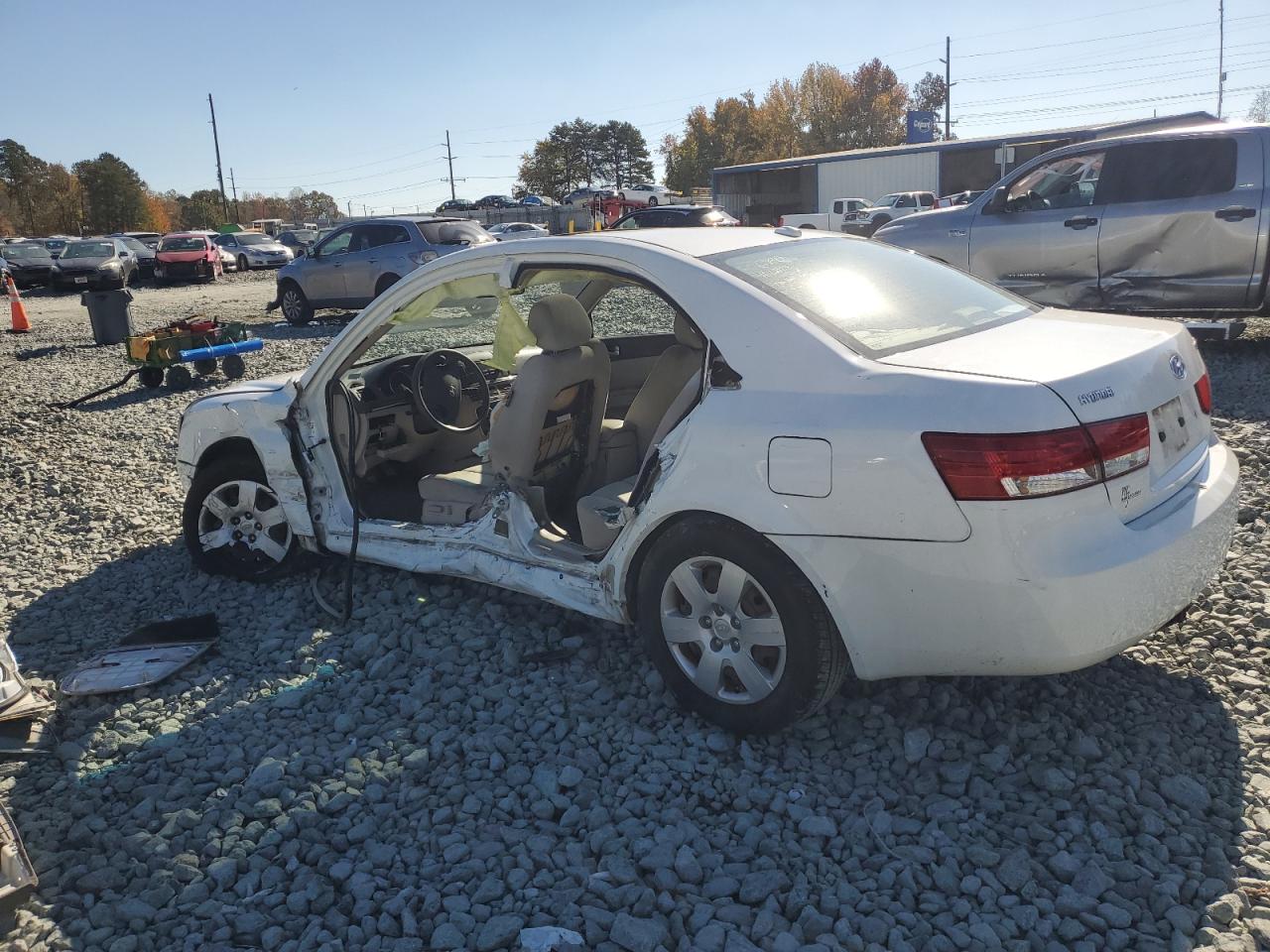 Lot #3287693047 2008 HYUNDAI SONATA GLS