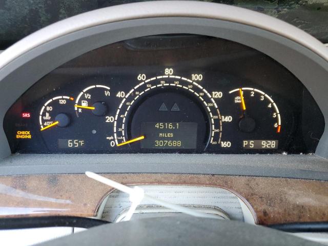 2001 MERCEDES-BENZ S 500 #3282382259