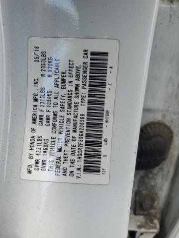 2016 HONDA ACCORD SPORT #3309447971