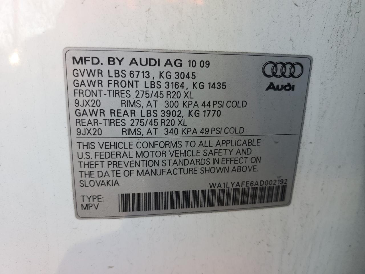 AUDI Q7 PREMIUM PLUS